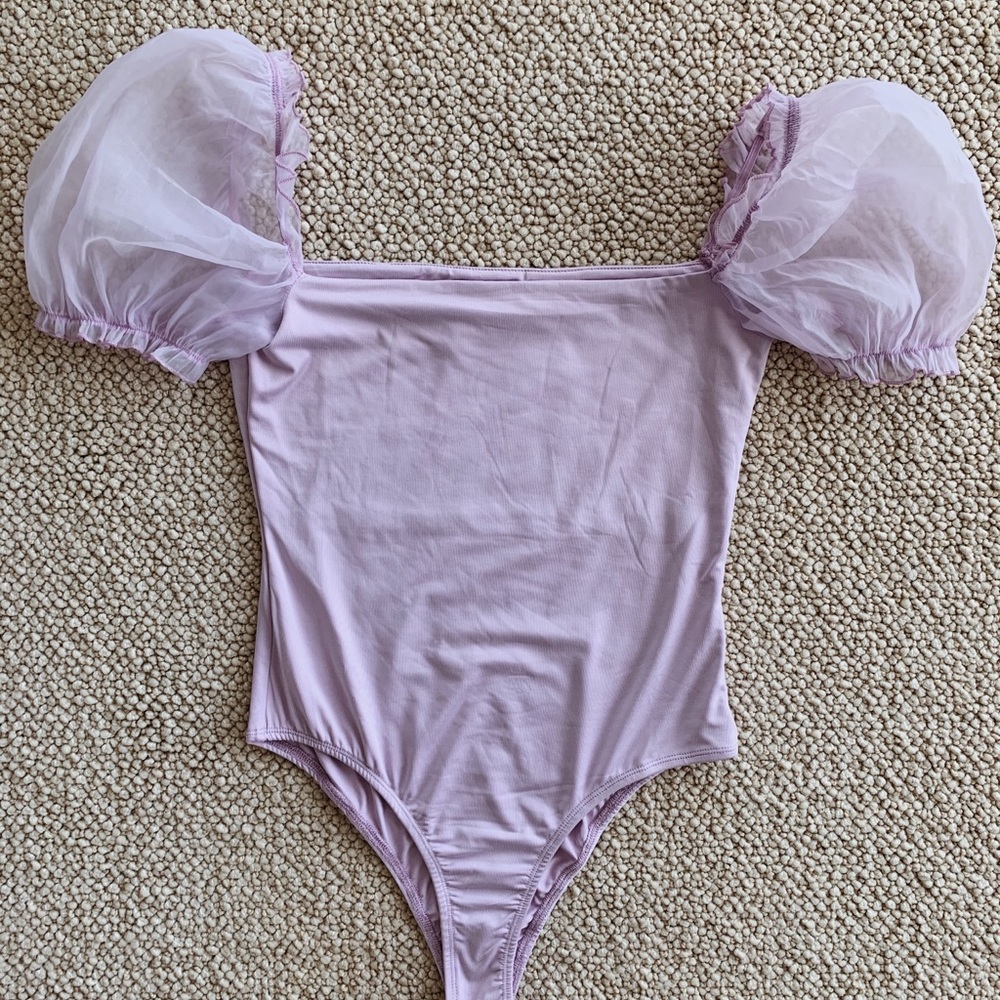 Princess Polly Lilac Bodysuit, Size 6